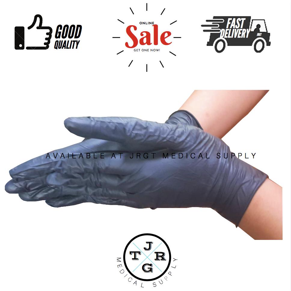 Glomed Latex Examination / Surgical Gloves (Black) review and price