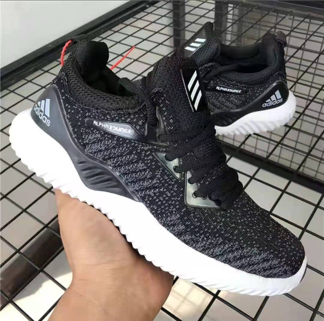 New black white Running Shoes For Men AND #553 | Lazada PH