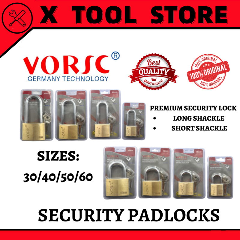 Brass Security Locks