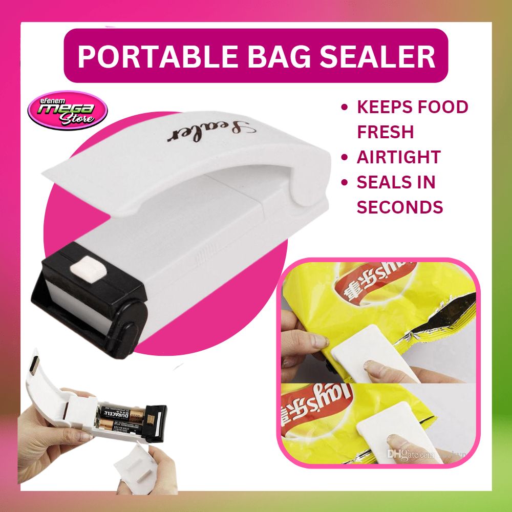 Efenem Mega Store l Handheld Super Mini Sealing Sealer Machine Airtight