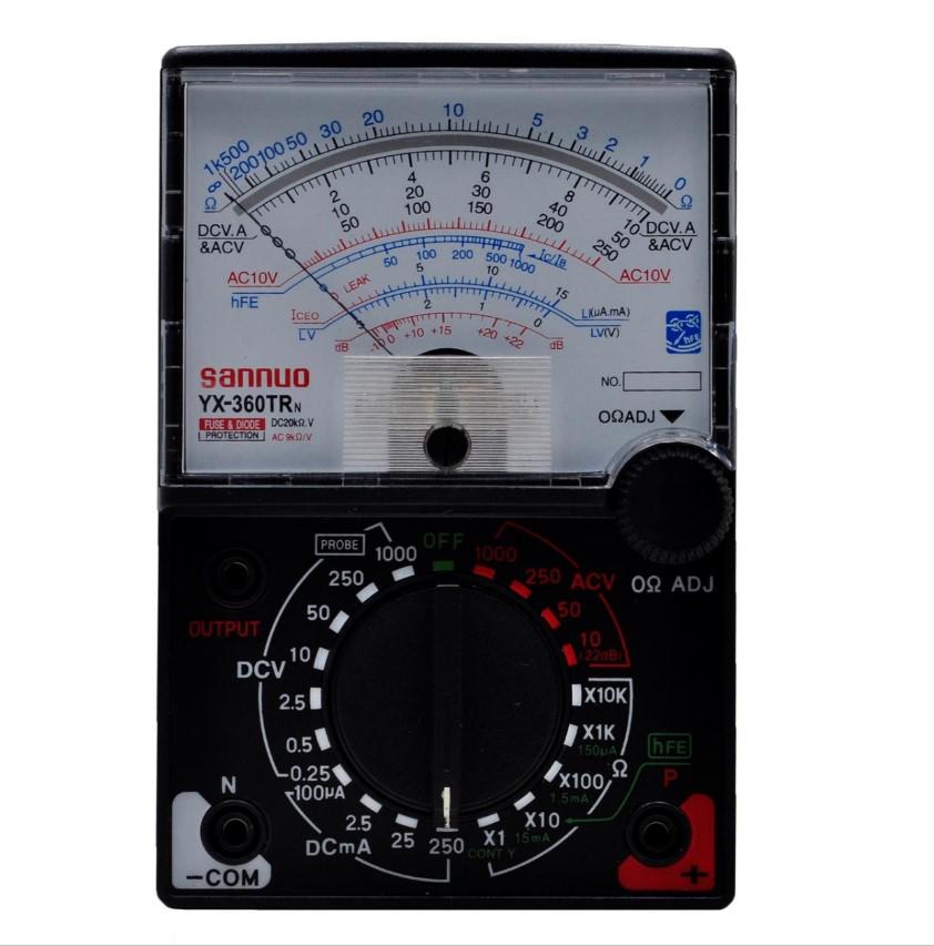 Multi tester SUNMA SANNUO YX-360TR MULTI METER Multimeter MULTITESTER ...