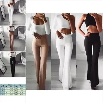 yoga pants with flare bottom