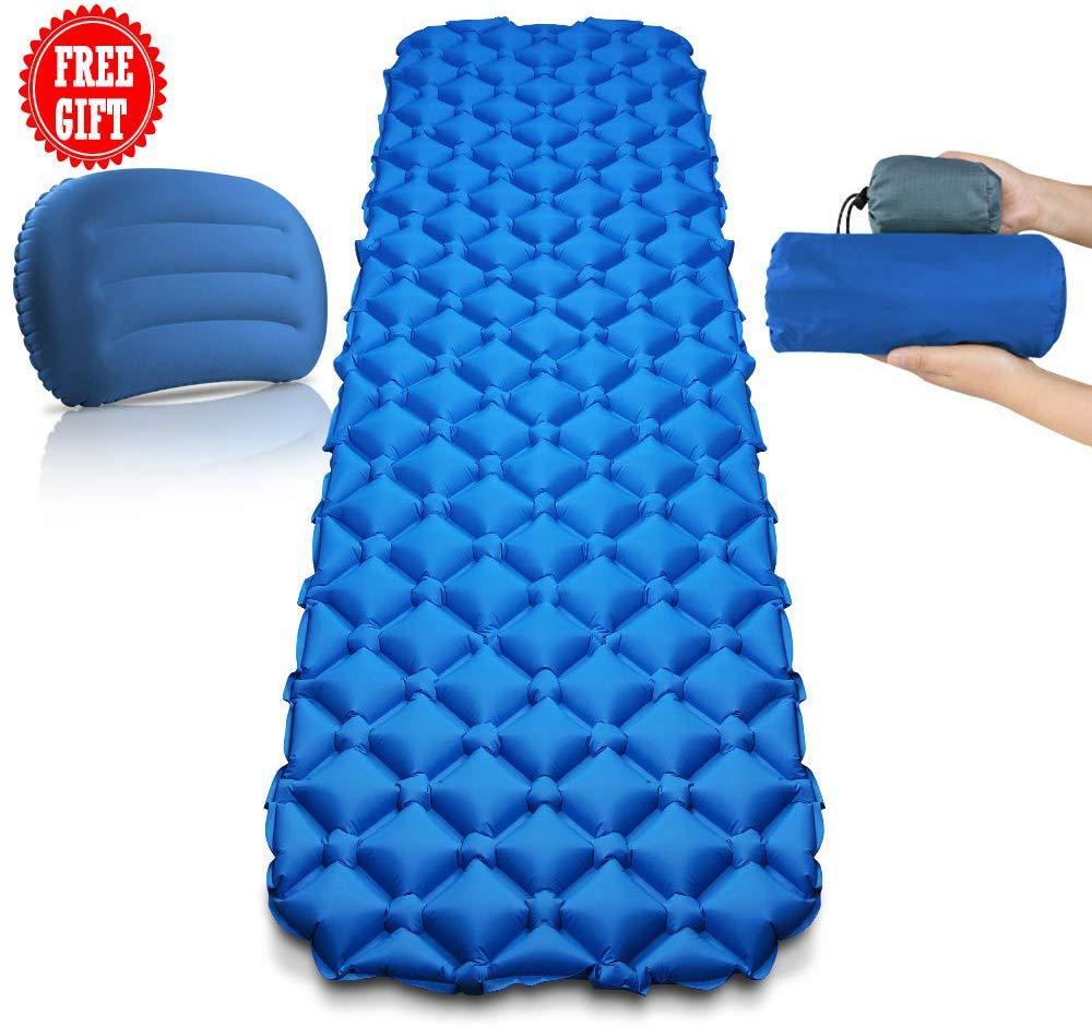 inflatable mattress pad camping