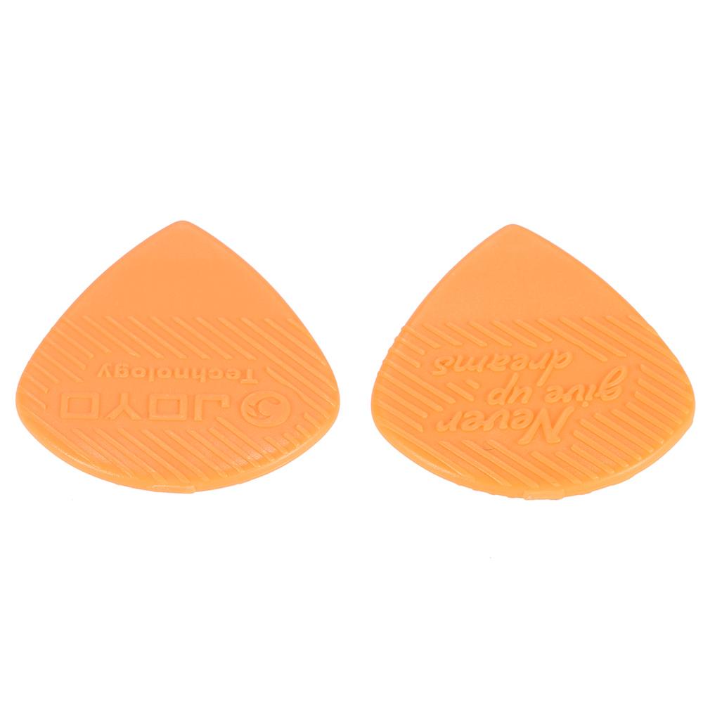 5 Cái Hình Tam Giác Bằng Nhựa Guitar Pick Plectrum 3 Chiếc Màu Đen 2 Chiếc Màu Cam
