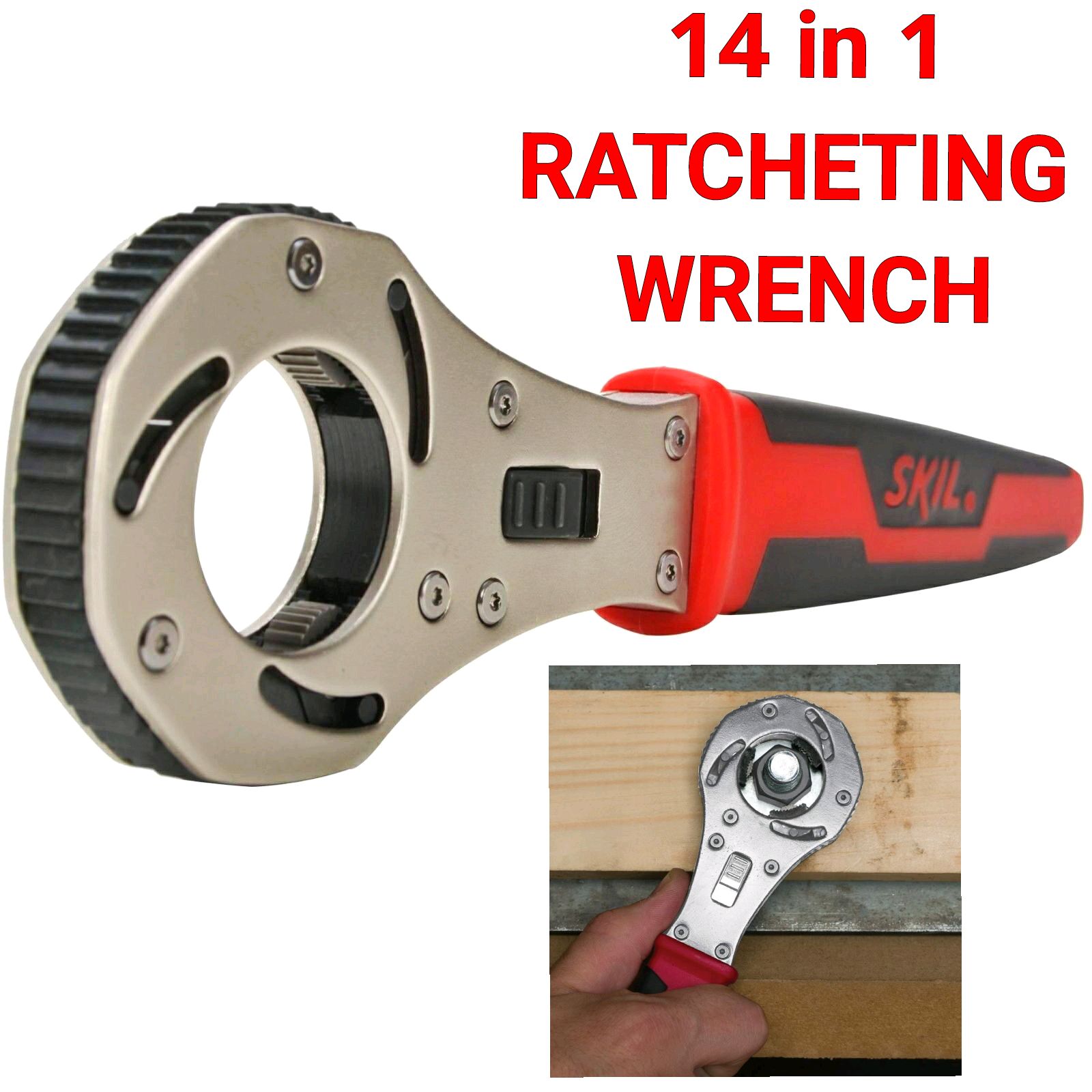 SKIL TriDriver 14in1 Ratcheting Wrench TRIDriver Adjustable Multi