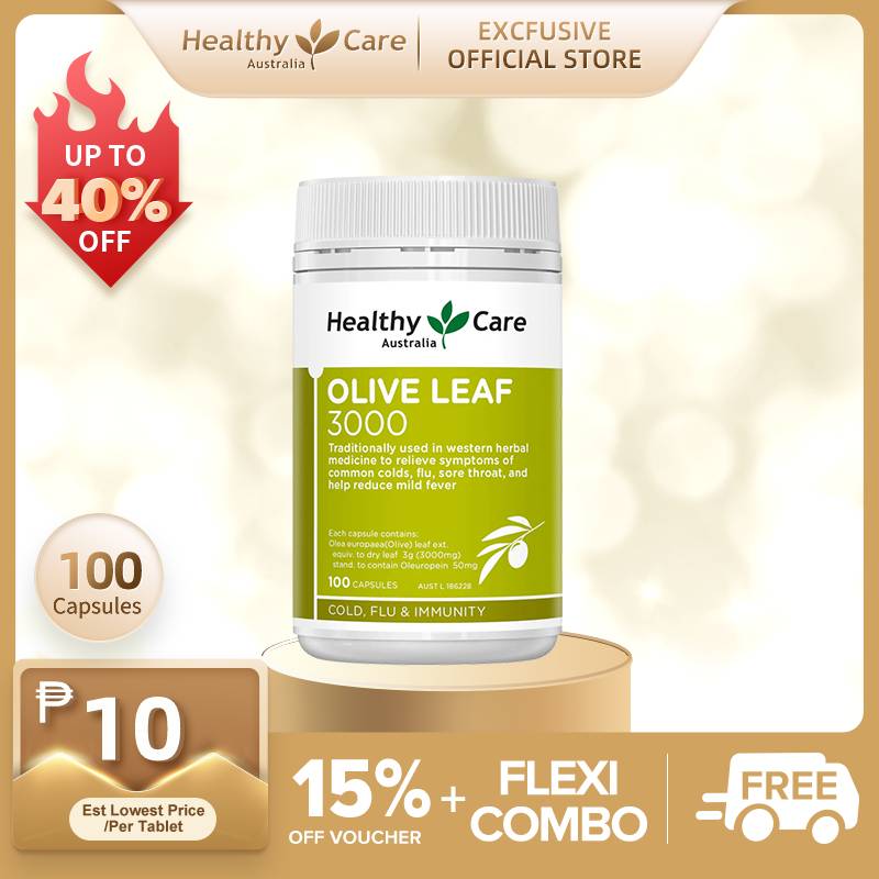 ExpJun2025/ Healthy Care Olive Leaf Extract Keep Immunity