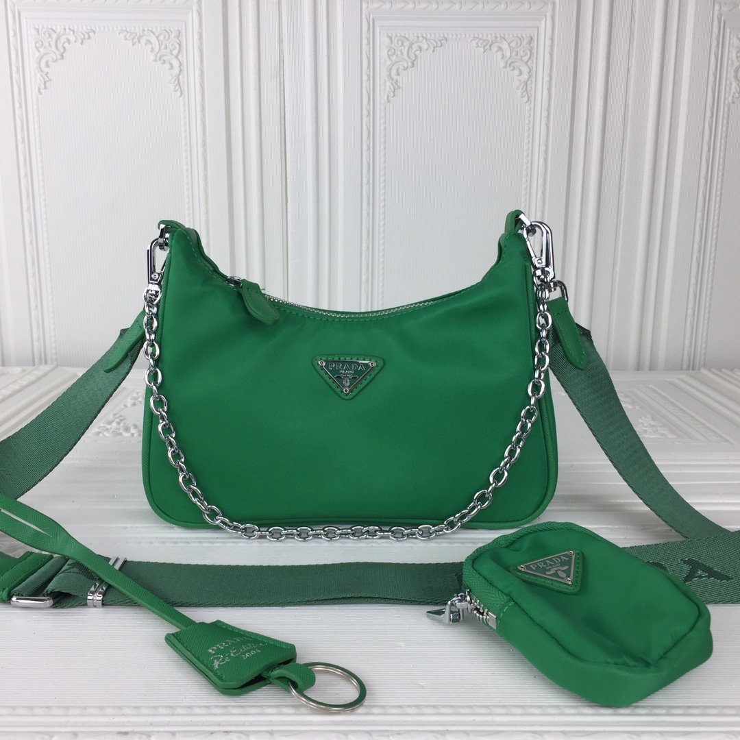 2021 Original New Prada ReEdition 2005 ReNylon bag Size 23*6*17cm