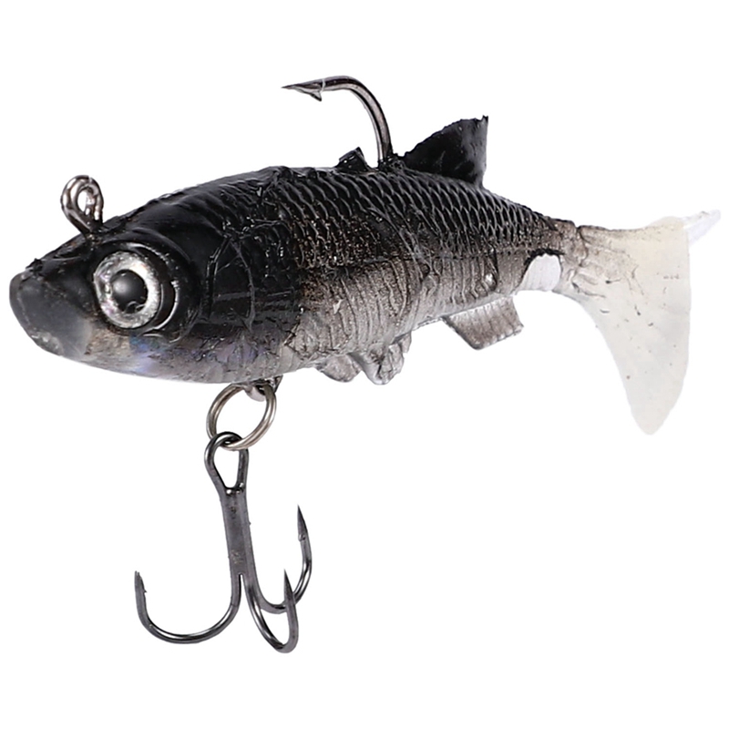 Soft Fishing Lure Soft Bait Lead Jig Dark Sleeper Swimbaits Soft