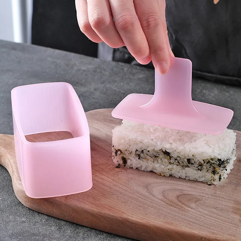 JAMCARI Musubi Mold - Non Stick, BPA Free, Luncheon Meat Press, Musubi  Maker Mold, Onigiri Mold, Sushi Making Kit with Small Rice Paddle