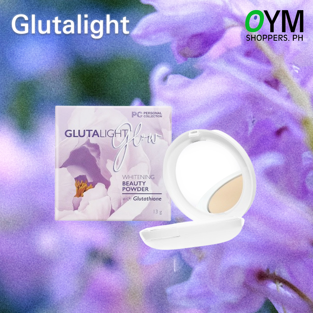 Personal collection Glutalight Glow Whitening beauty pressed powder with  Glutathione 13g. | Lazada PH