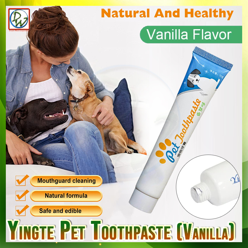 Yingte Pet Toothpaste Dog Toothpaste Dental Care Pet Dog Toothpaste 70g