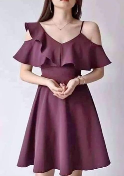 simple dress for acquaintance party