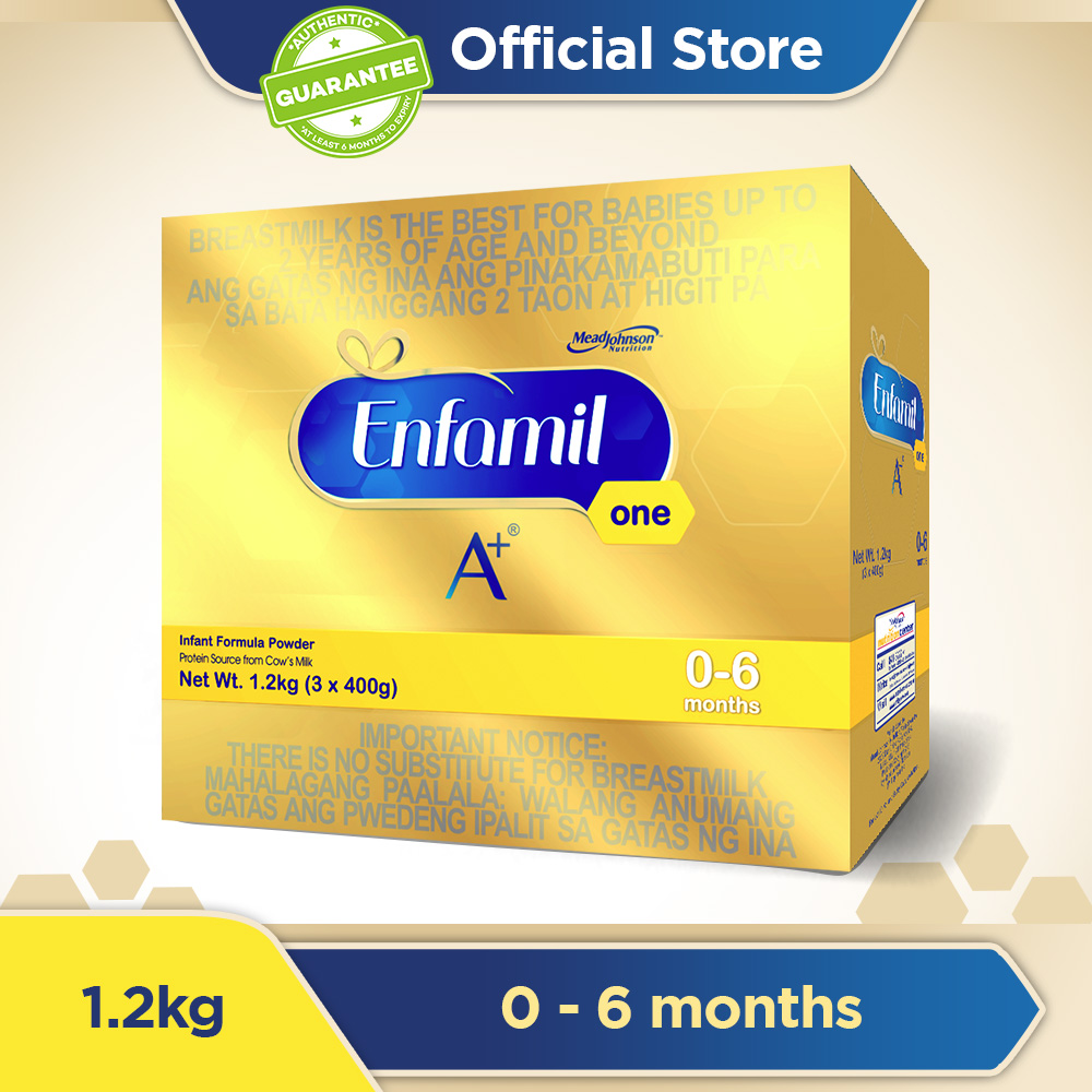Enfamil A+ One for 0-6 Months 1.2kg 