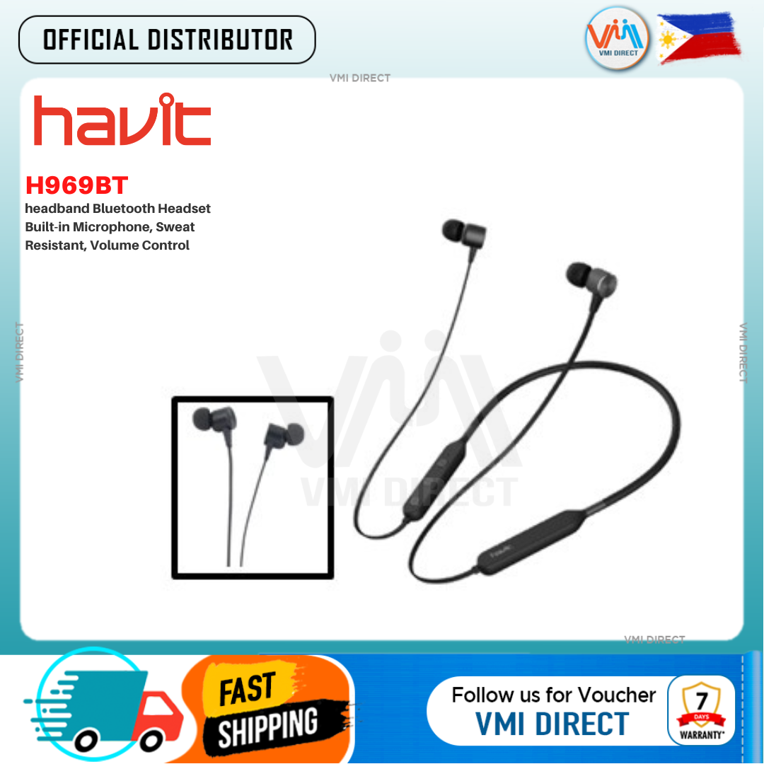 Havit H969BT Neckband Wireless Headphone Headset Sport Wireless