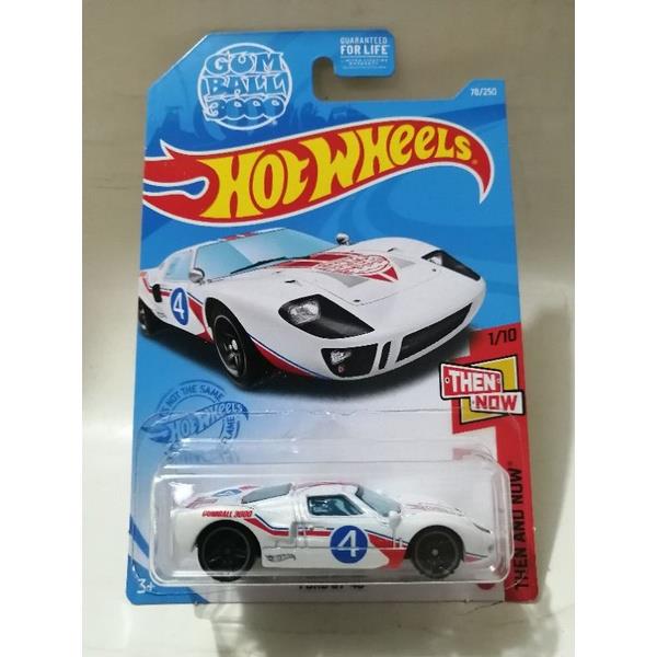 Hot Wheels Ford GT-40 Gulf Livery 4 Gumball 3000 Then and Now 8 HW Race ...