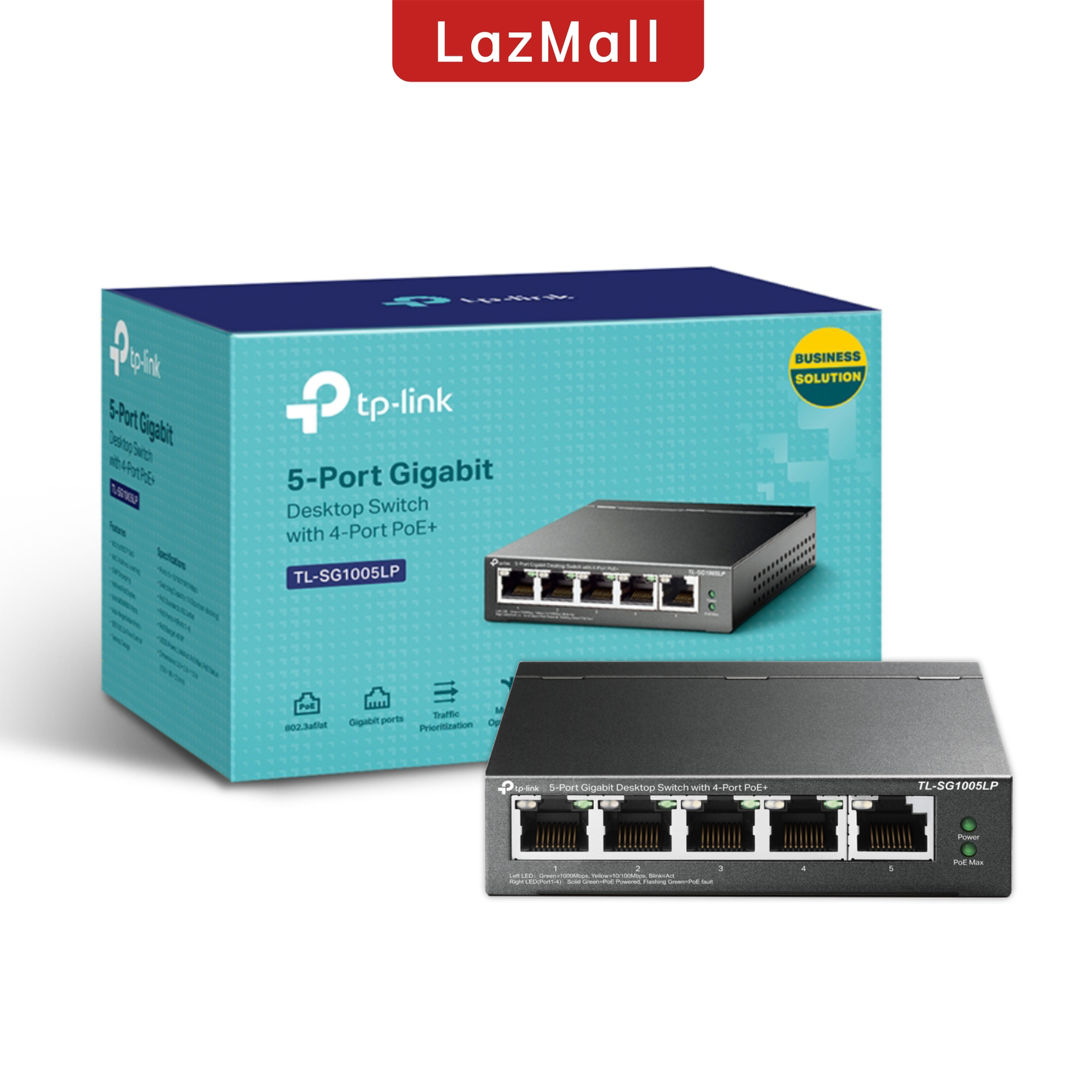 Tp Link Tl Sg Lp Port Unmanaged Gigabit Desktop Switch With