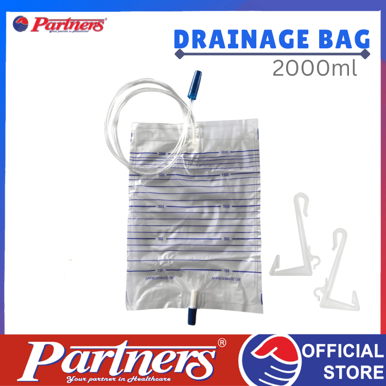 PARTNERS URINE / DRAINAGE BAG 2000 ml (1 piece) Lazada PH