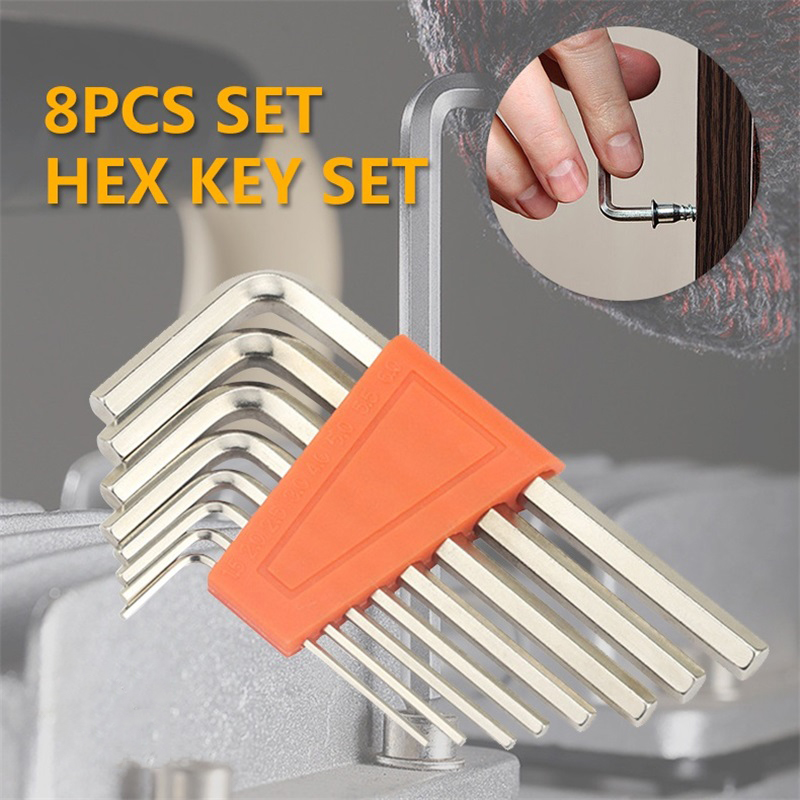 thumbnail image 2 of KS TOOLS 151.3250 - Hexagon Key Wrench Set On A Ring (8 Pcs)2-10mm | Mister Worker 2 of 13