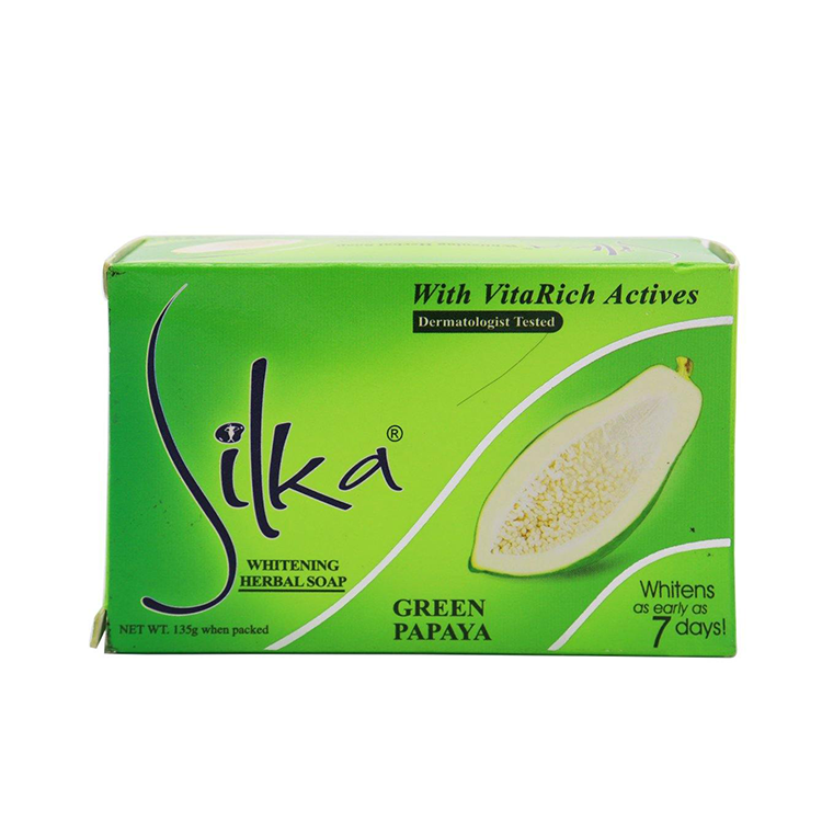 SILKA GREEN PAPAYA SOAP 135G | Lazada PH