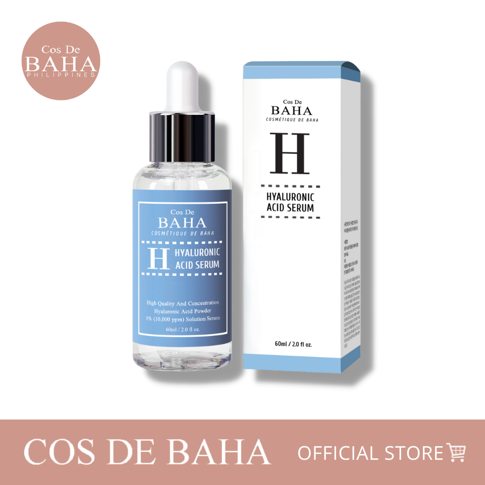 Cos De BAHA Hyaluronic Acid Serum 60ml (HS) Pure Hyaluronic Acid Serum