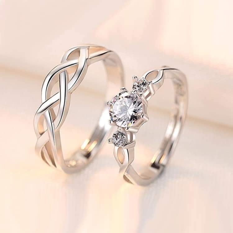 GIVA Love You To Infinity Couple Rings Golden Online in India, Buy at Best  Price from Firstcry.com - 13097554