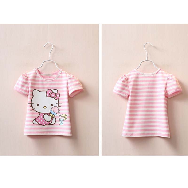 [SKIC] Hello Kitty T-Shirt Shirt Short Sleeve for Kids Girls | Lazada PH