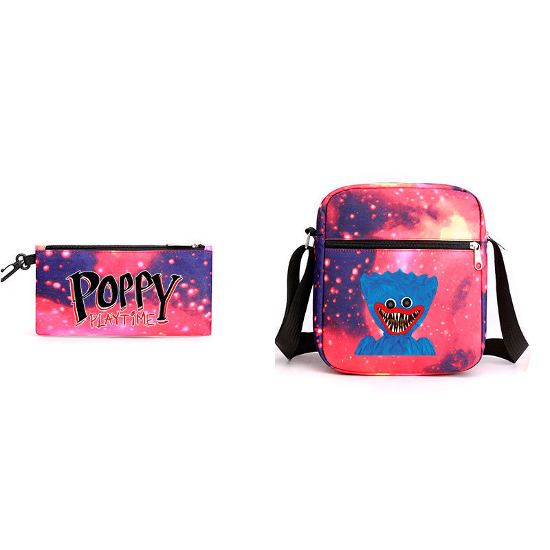 Pencil Pouch3) Poppy Playtime Backpack/Shoulder Bag/Lunch Bag/Pencil Pouch  Student School on OnBuy