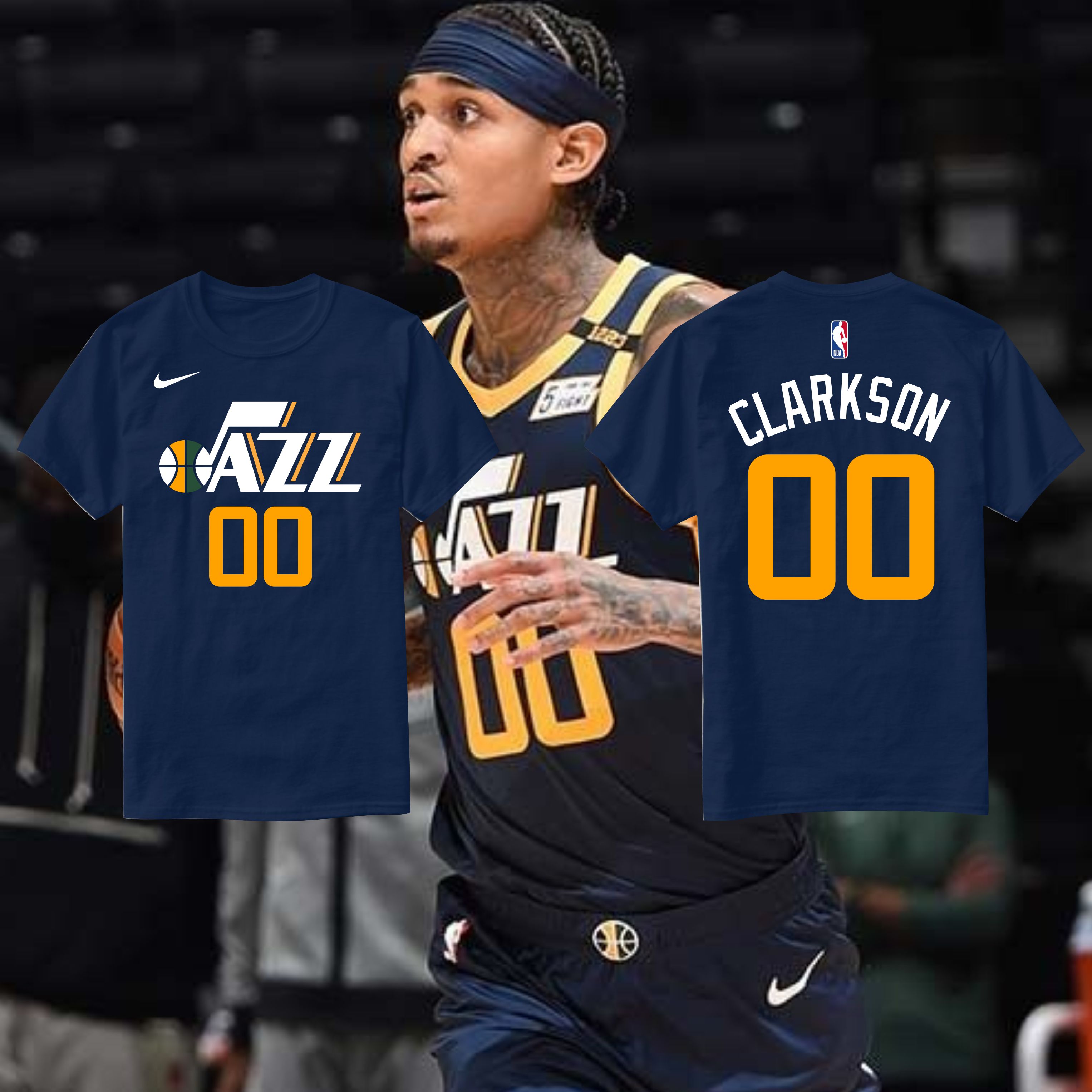 Jordan Clarkson Utah Jazz Jerseys, Jordan Clarkson Shirts, Jazz Apparel, Jordan  Clarkson Gear