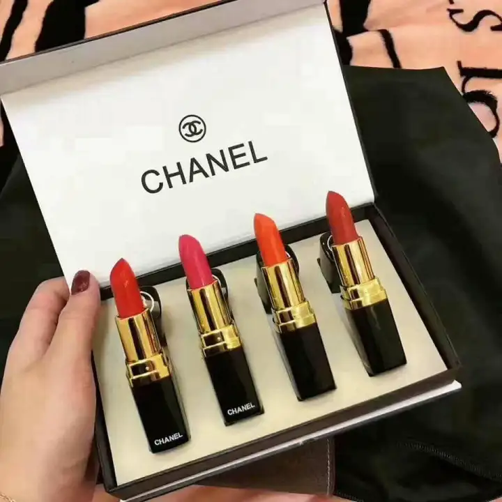 chanel lipstick set of 4