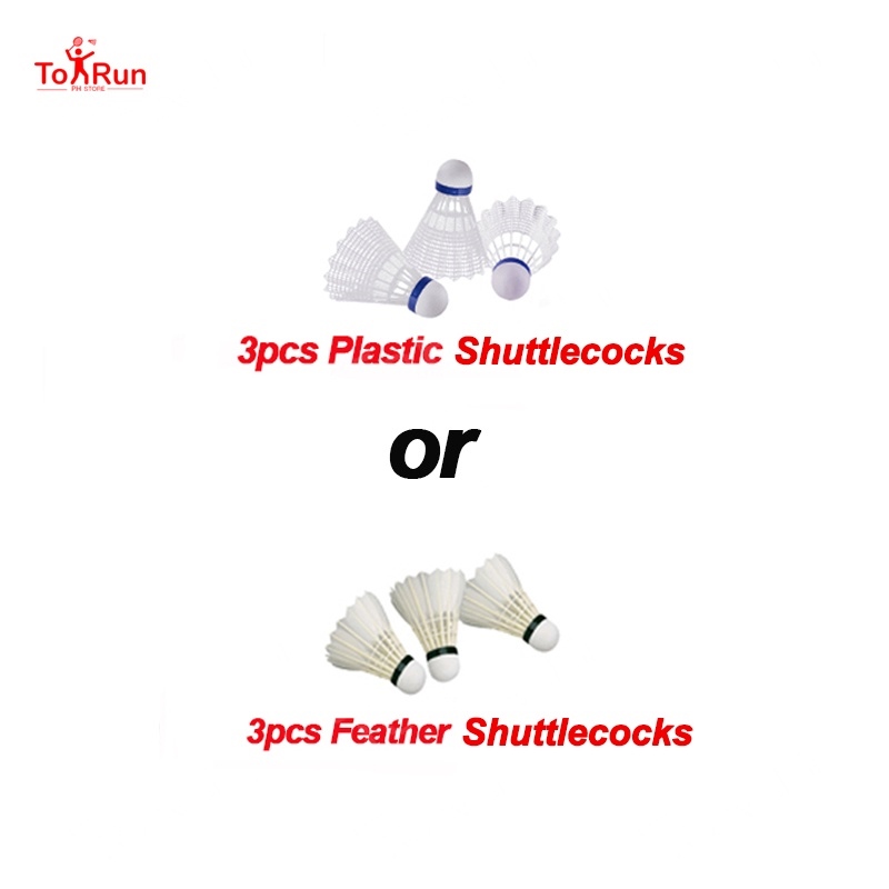 (Free Shuttlecock) Badminton Original Set for Student Training Alloy