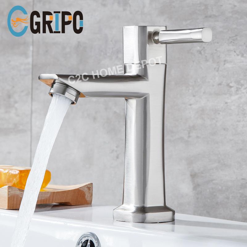 GRIPO High quality stainless lavatory faucet basin faucet GP212QW