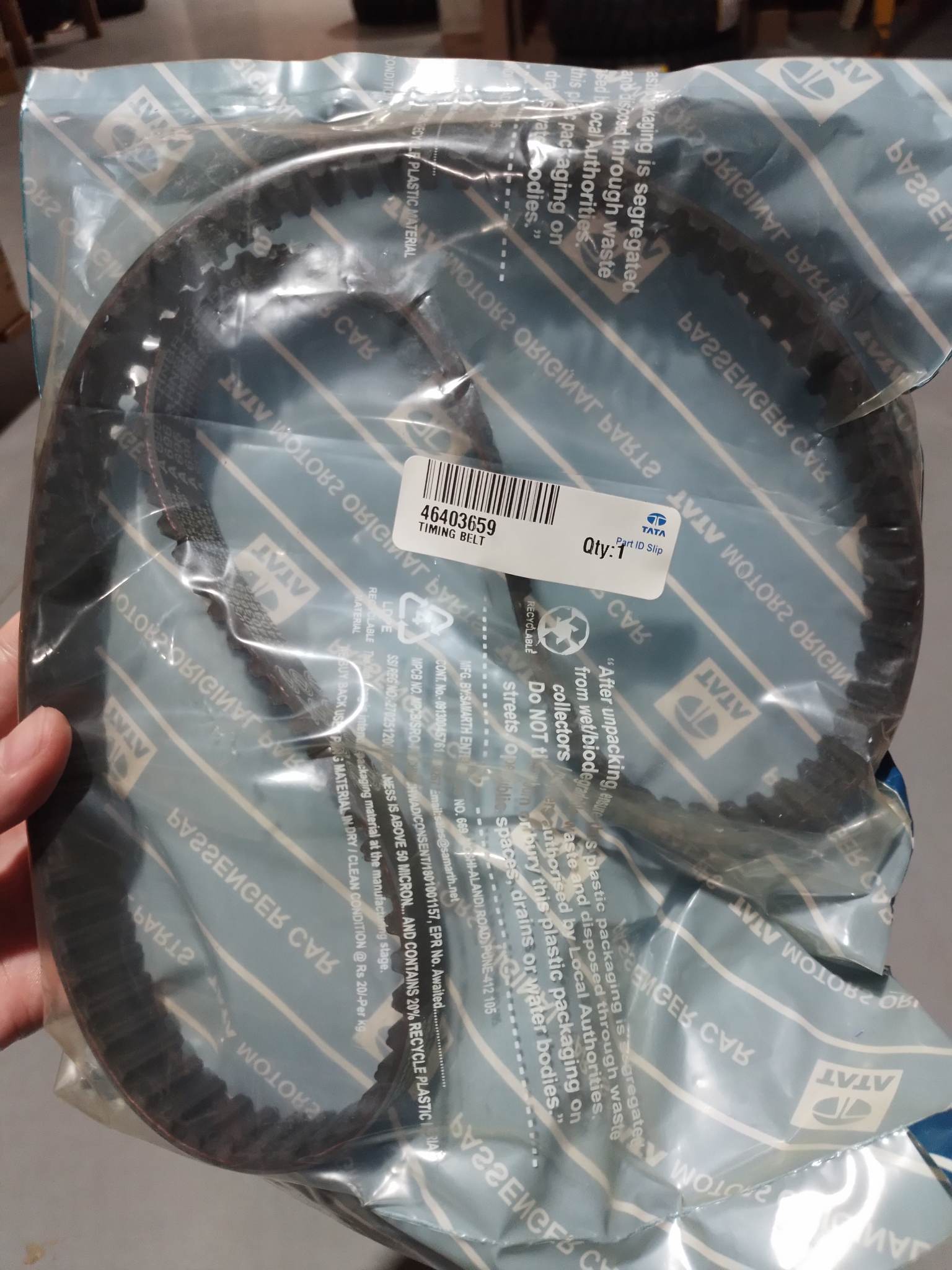 Tata Manza Safire 1.4L Timing Belt 46403659 Lazada PH