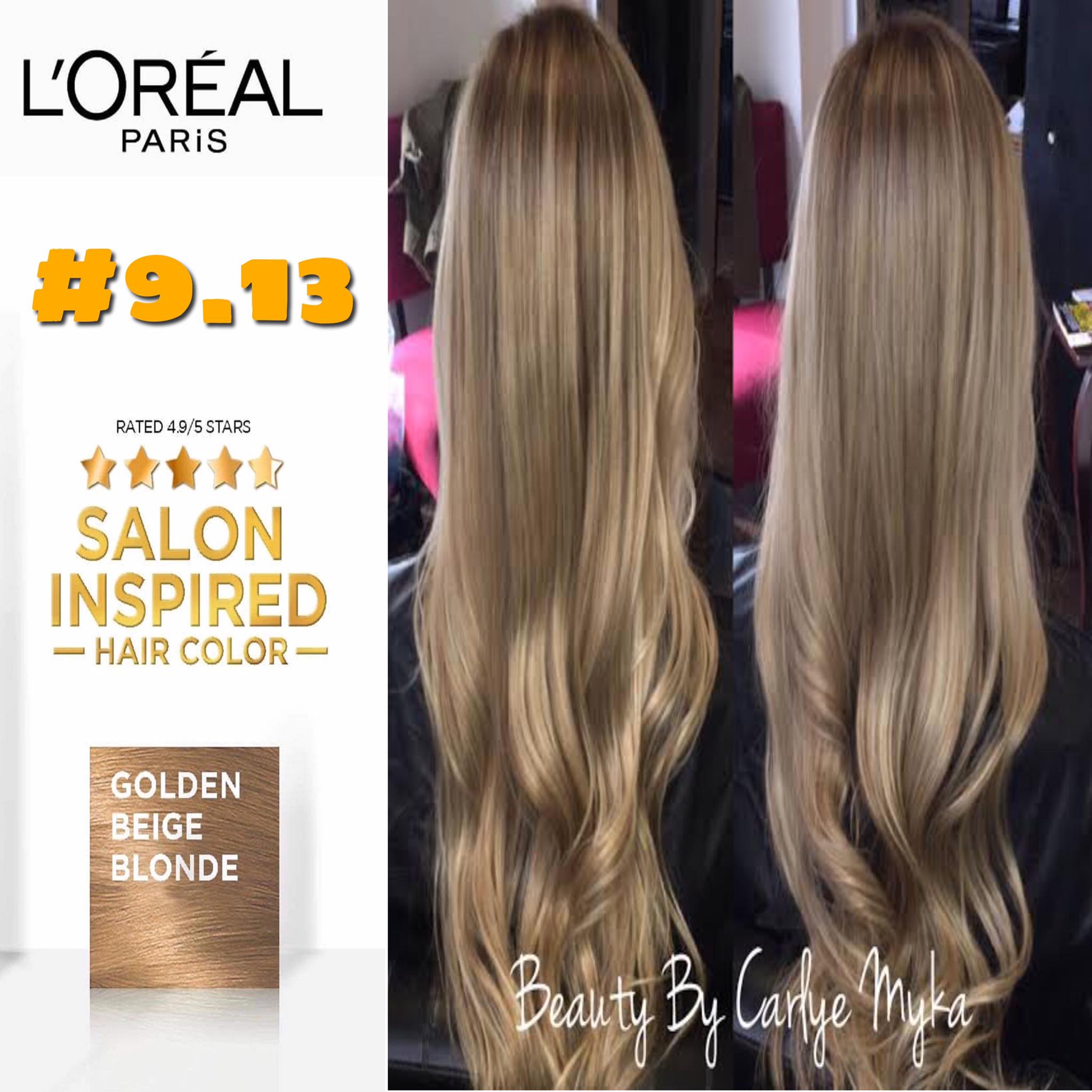 Trendy Hair Color LOREAL Excellence  Golden Beige Blonde | Lazada PH