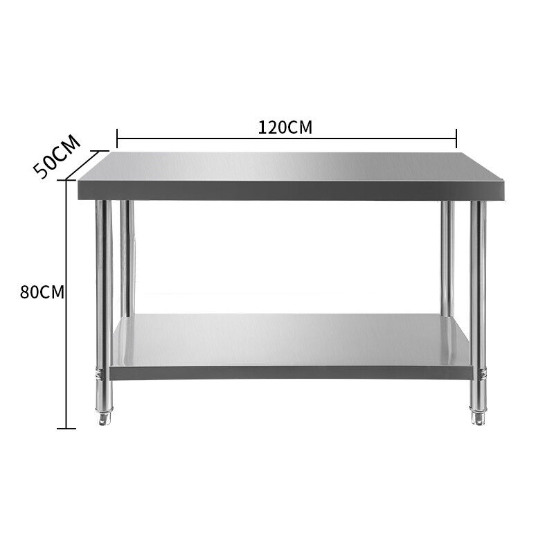 XINHONG Stainless Table Stainless Working Table Stainless Kitchen Table
