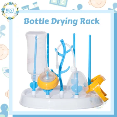 Bestmommy Detachable Baby Kids Infant Bottle Drying Tree Shape Cleaning Rack Milk Cup Nipple Holder