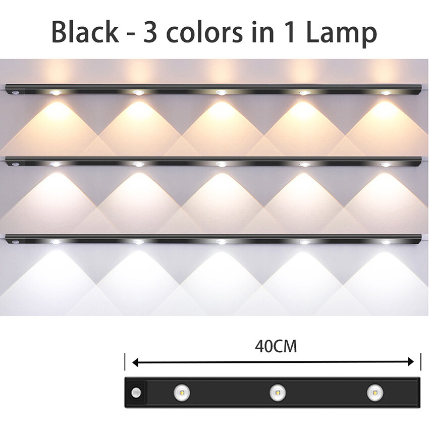 Bordon 20/40/60/80CM 3Color Automatic Dim Wireless Motion Sensor