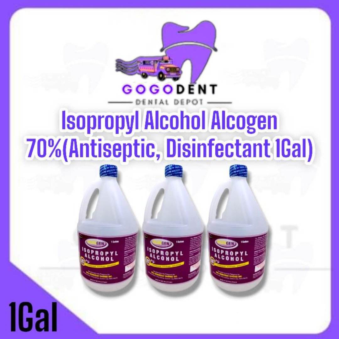 Isopropyl Alcohol Alcogen 70 Antiseptic Disinfectant 1gal Lazada Ph 9684