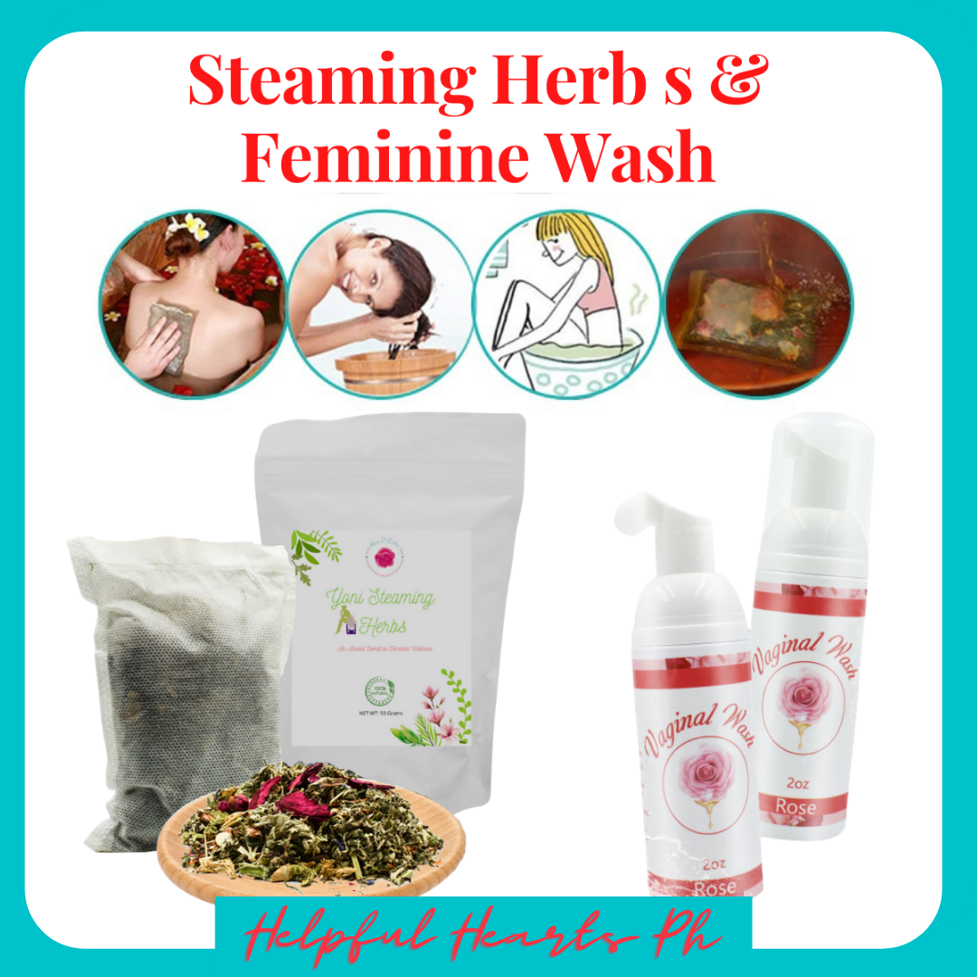 100 Organic Feminine Wash + Steaming Herbs 50g per pack Yoni Steam