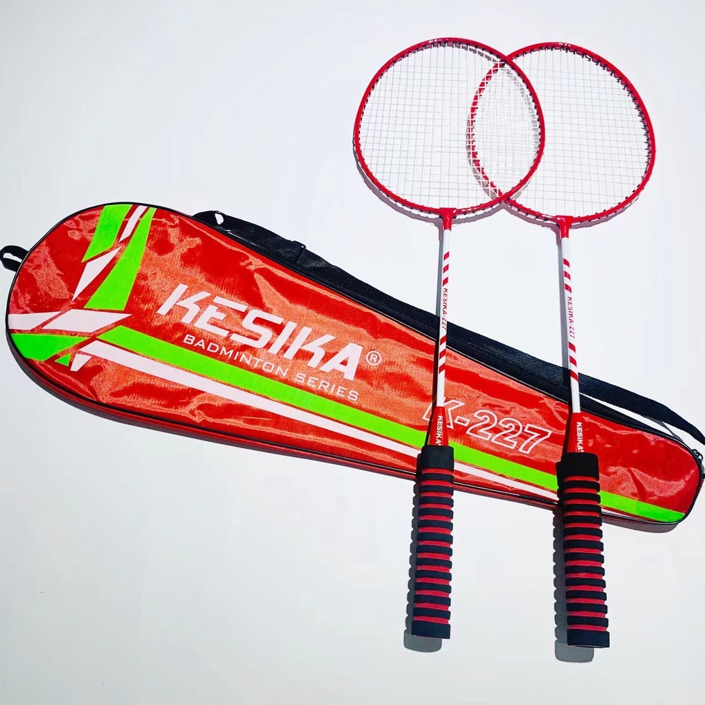 Badminton Set with 7pcs Shuttlecocks Badminton Rackets for Students  Professional Training Fitness