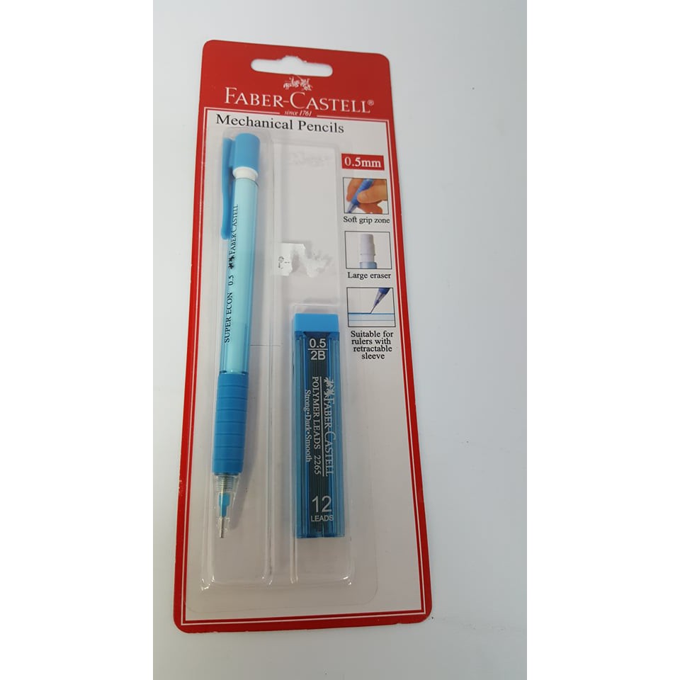 1x Faber-Castell Mechanical Pencil with Lead (0.5mm)