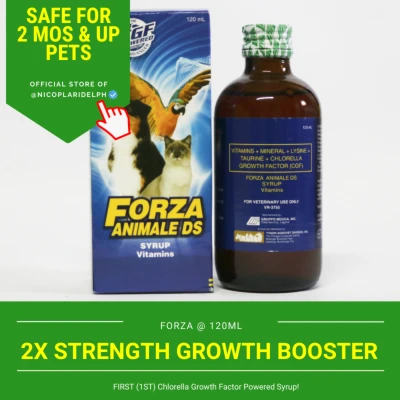 Forza Animale DS - Growth Enhancer for Pets (120ml)