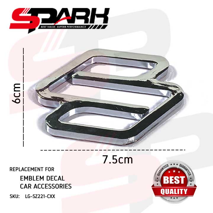 Car Logo Car Emblem Car Decal Adhesive for Suzuki Lazada PH