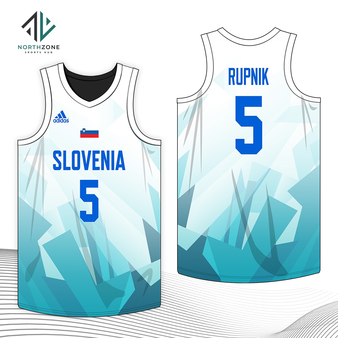 NORTHZONE Slovenia Teal New Design 2021 Jersey Full Sublimated Basketball  Jersey, Jersey For Men (TOP)