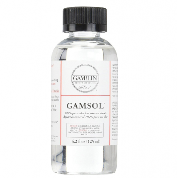 ORIGINAL GAMBLIN Gamsol Odorless Mineral Spirits (100 Pure Painting