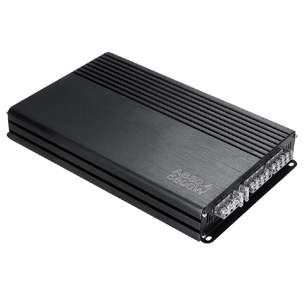 5800W 12V High Power 4 Channel Car Amplifier Car Fourway Amplifier Car