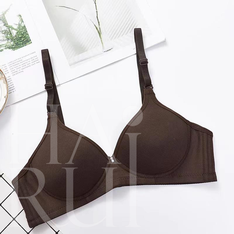 HARUI 3052 Ladies Wireless Bra Full Covered Cup B/C Women Lingerie