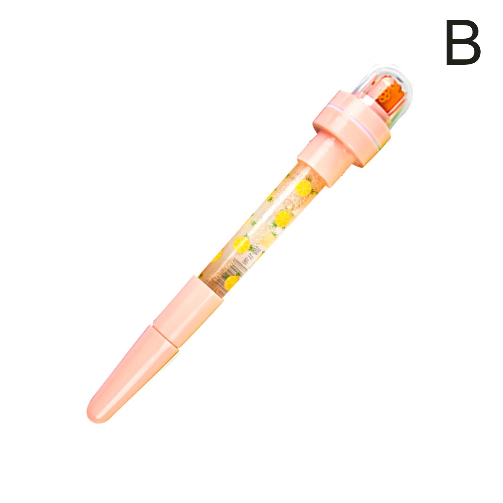 5 In 1 Cute Seal Ballpoint Pen Children Toys Multifunction Pen Gift