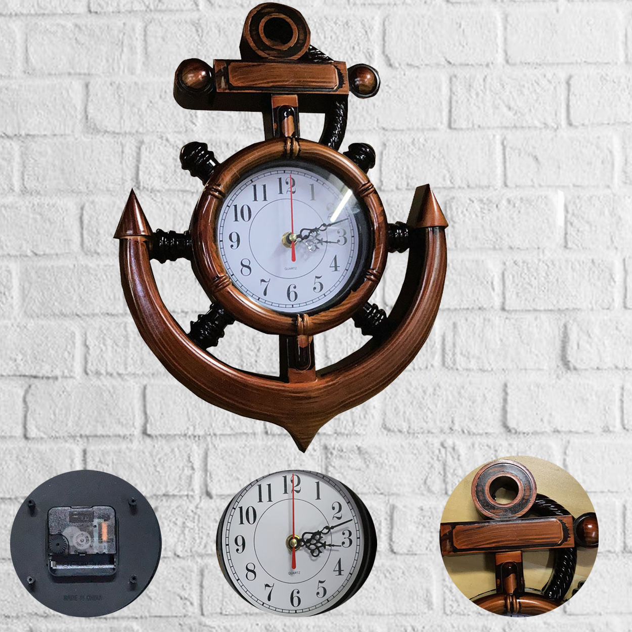 Anchor Wall ClockAnchor Wall Clock Elegant Lazada PH