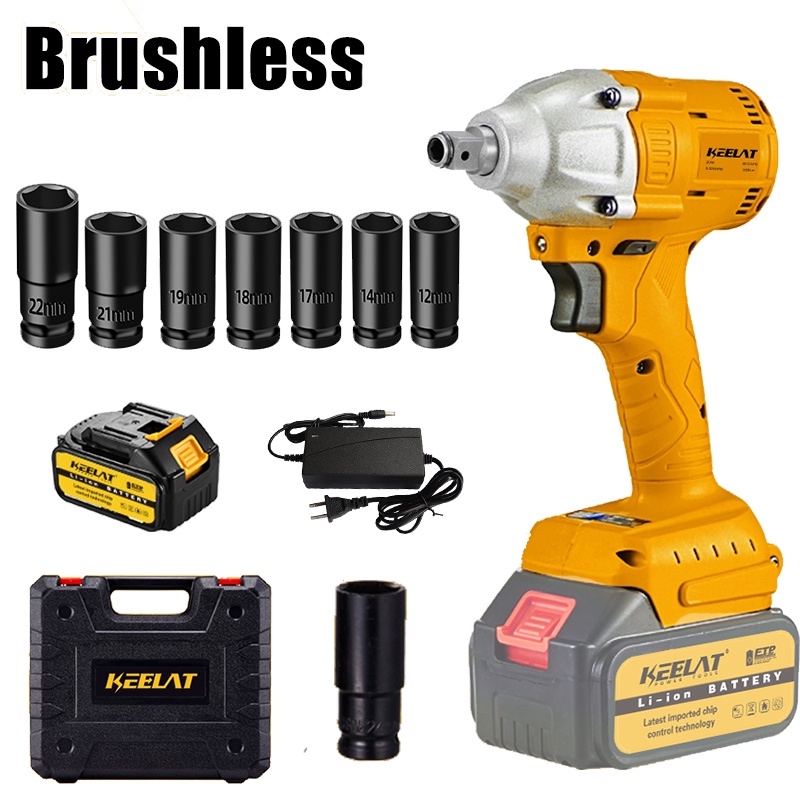 KEELAT 2 In 1 High Quality Cordless Electric Impact Wrench Driver