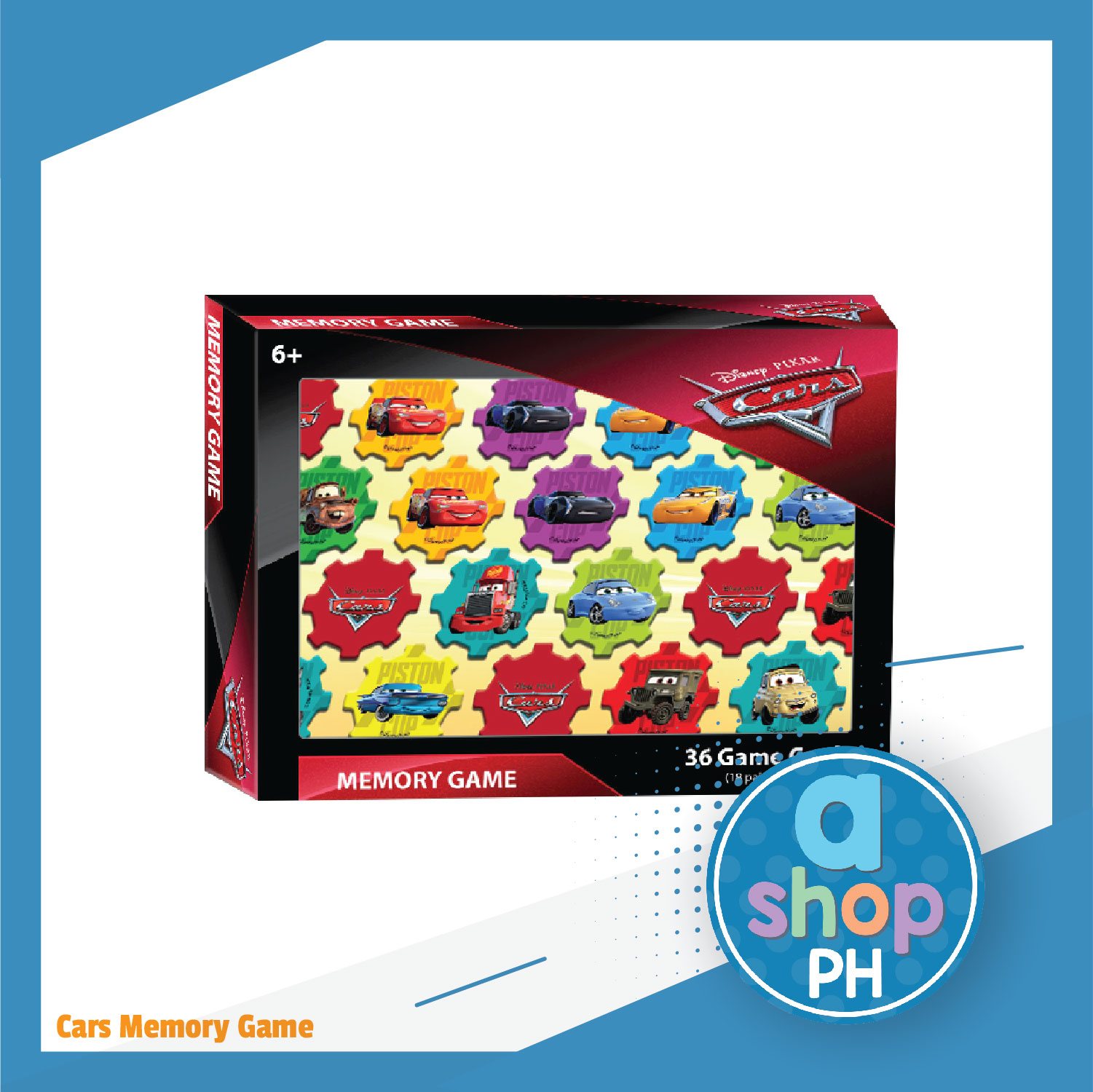 Disney Cars Memory Game Lazada PH